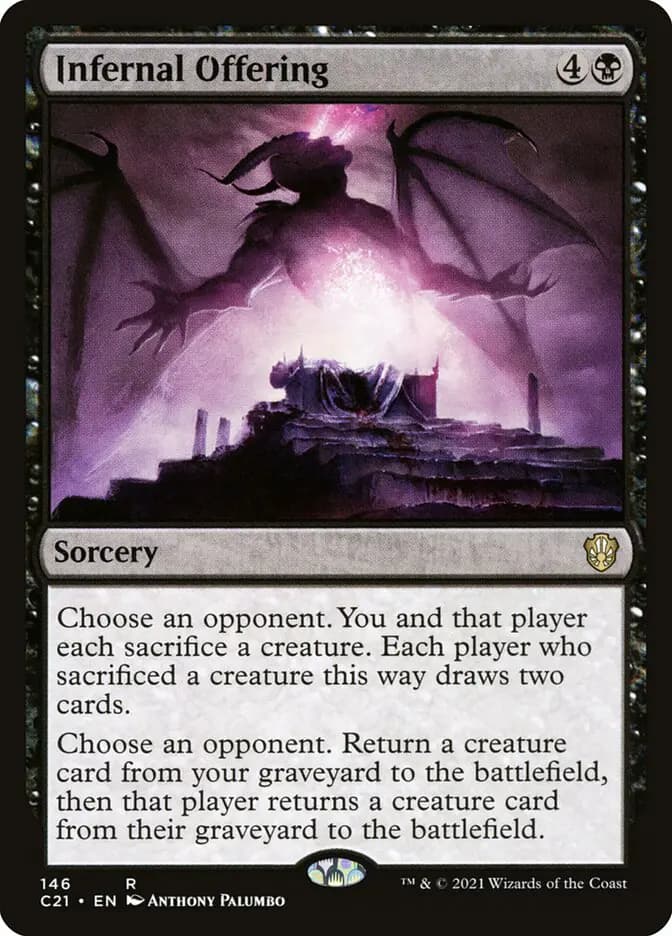 Card image of Infernal Offering