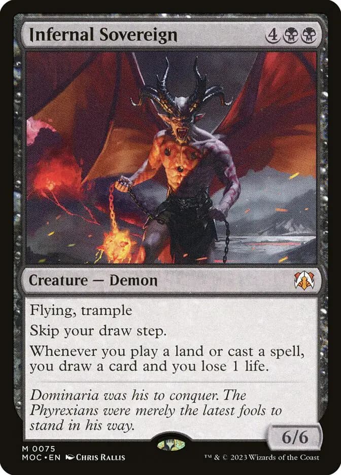 Card image of Infernal Sovereign