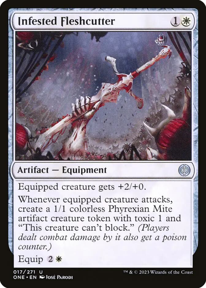 Card image of Infested Fleshcutter