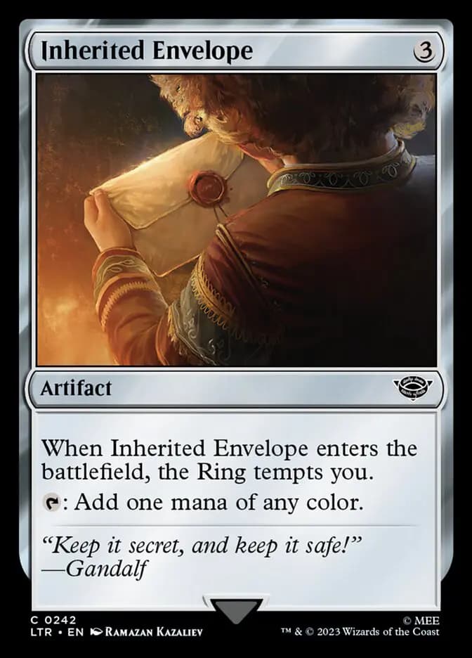Card image of Inherited Envelope
