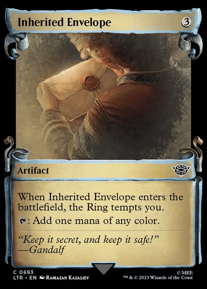 Card image of Inherited Envelope