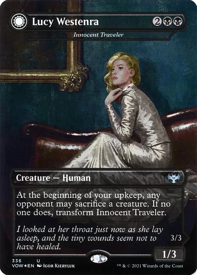 Card image of Innocent Traveler / Malicious Invader