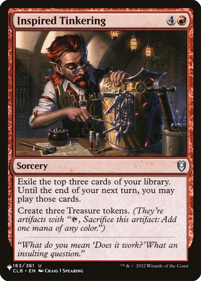 Card image of Inspired Tinkering