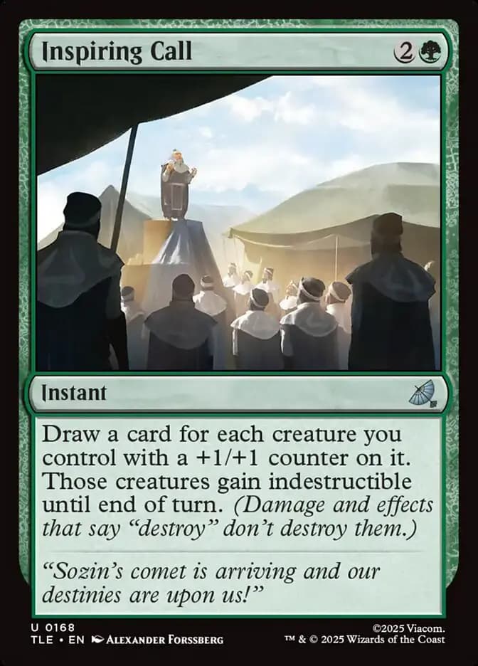 Card image of Inspiring Call