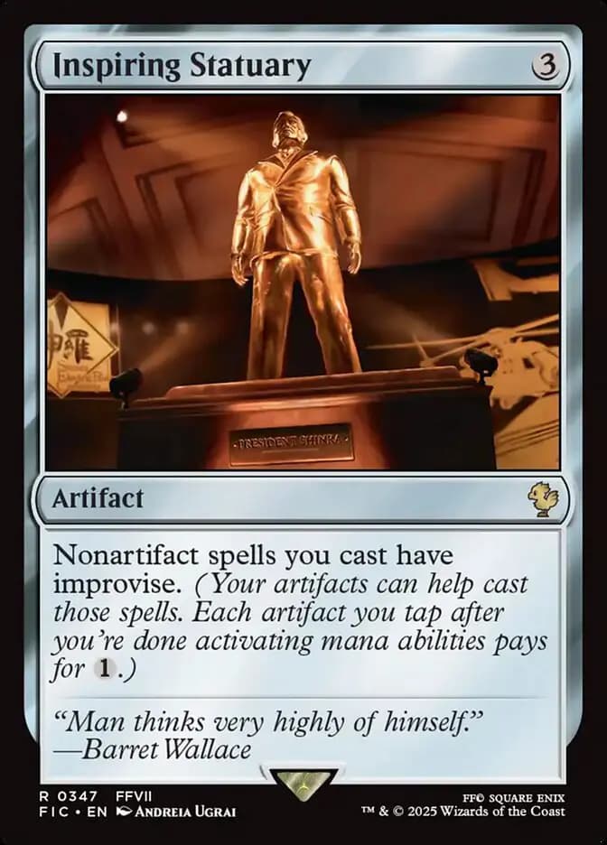 Card image of Inspiring Statuary