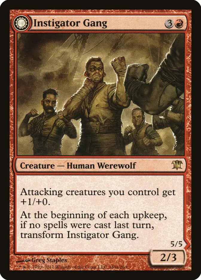 Card image of Instigator Gang / Wildblood Pack