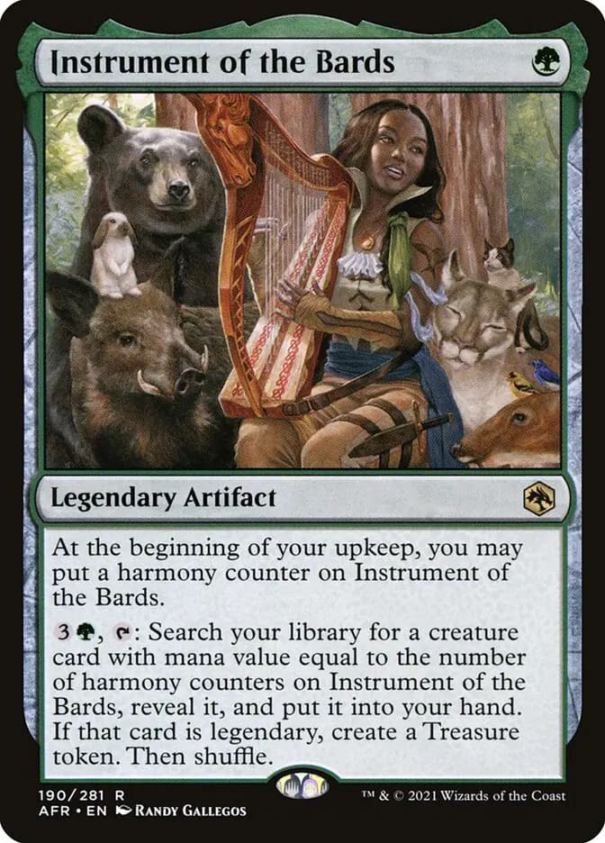 Card image of Instrument of the Bards