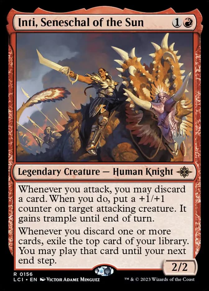 Card image of Inti, Seneschal of the Sun