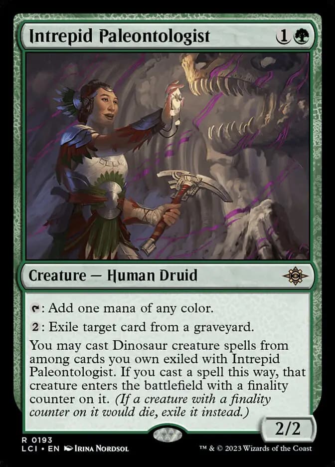 Card image of Intrepid Paleontologist
