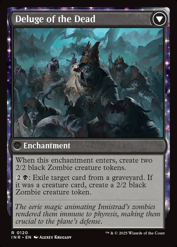 Card image of Invasion of Innistrad / Deluge of the Dead