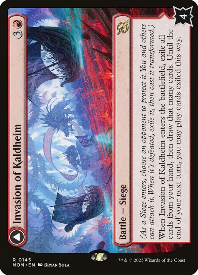 Card image of Invasion of Kaldheim / Pyre of the World Tree