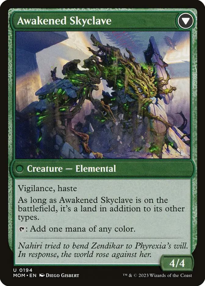Card image of Invasion of Zendikar / Awakened Skyclave