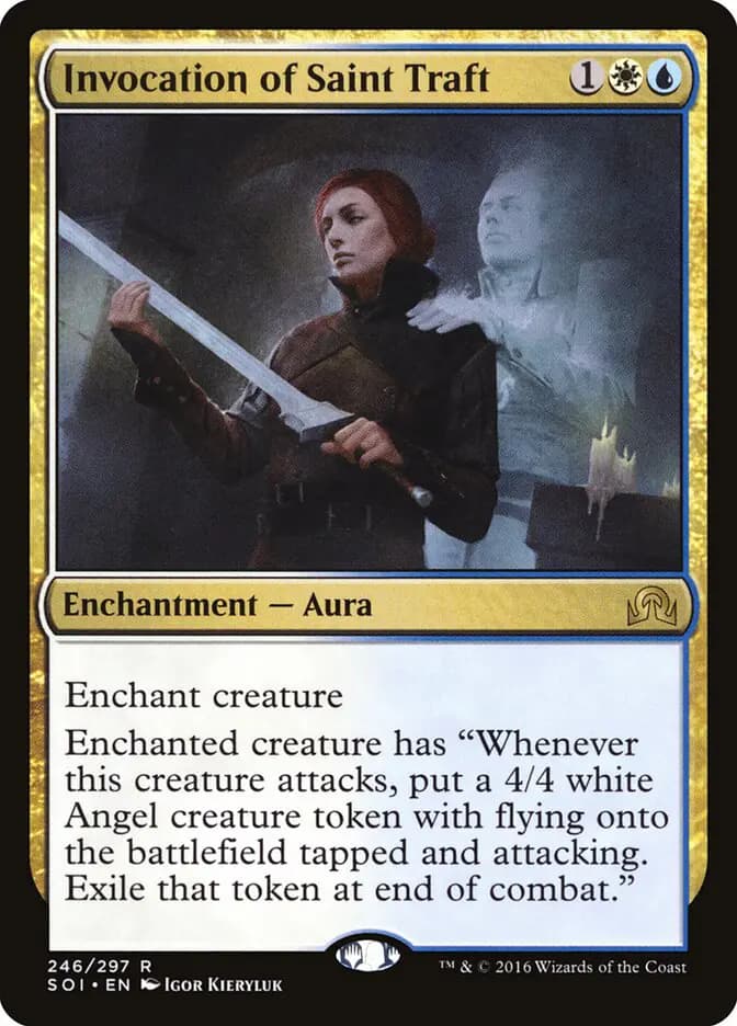 Card image of Invocation of Saint Traft
