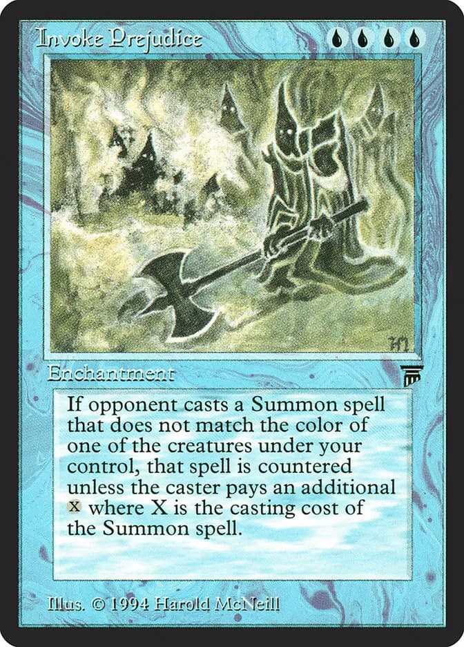 Card image of Invoke Prejudice