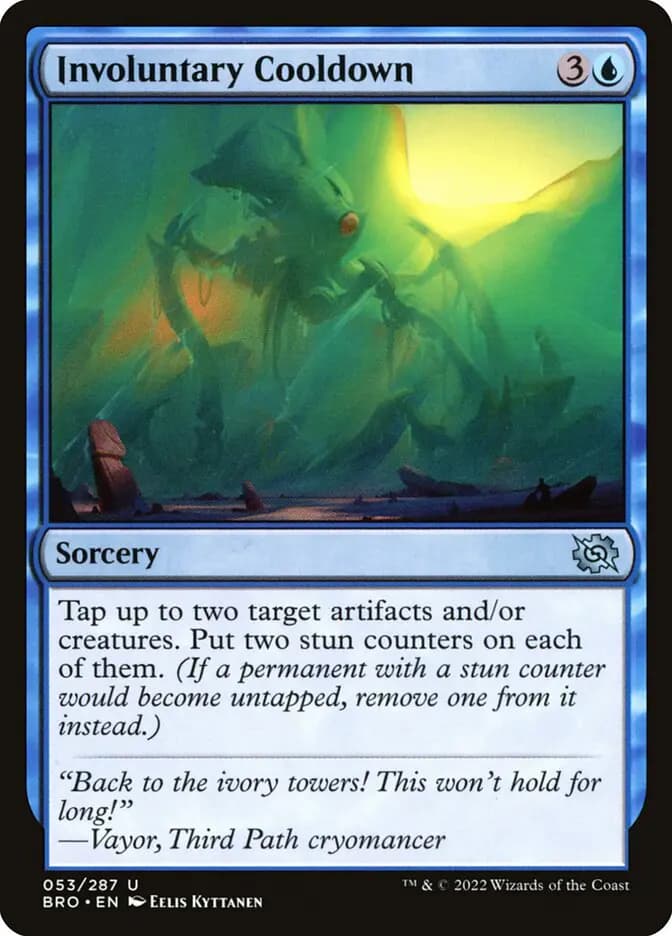 Card image of Involuntary Cooldown