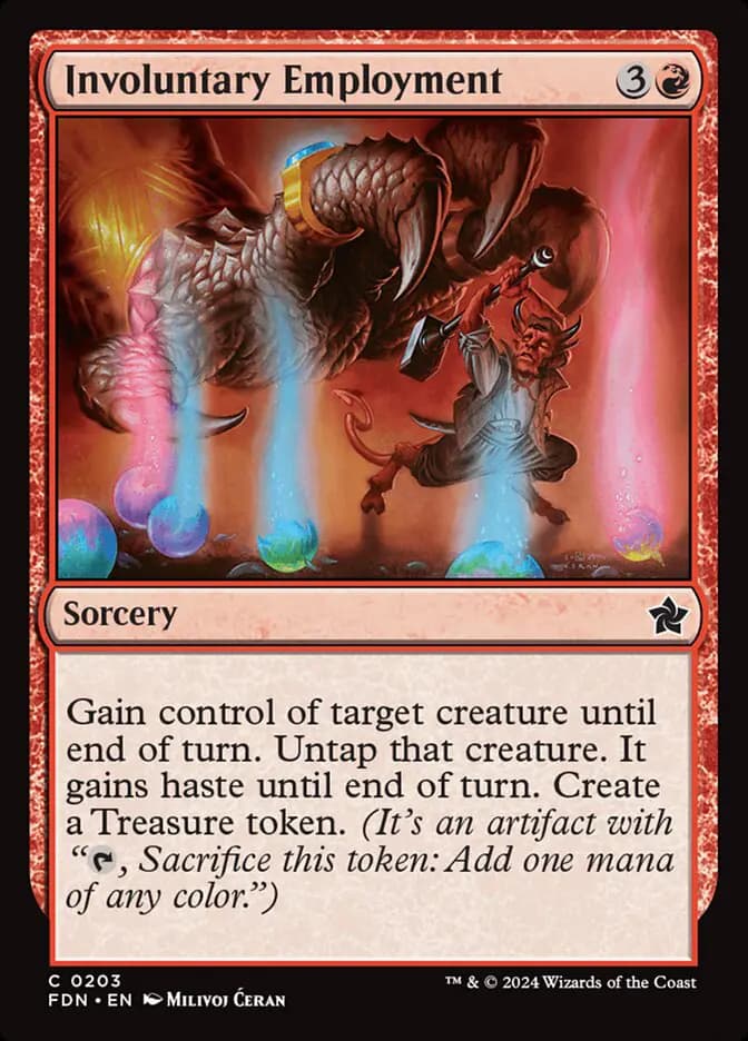 Card image of Involuntary Employment
