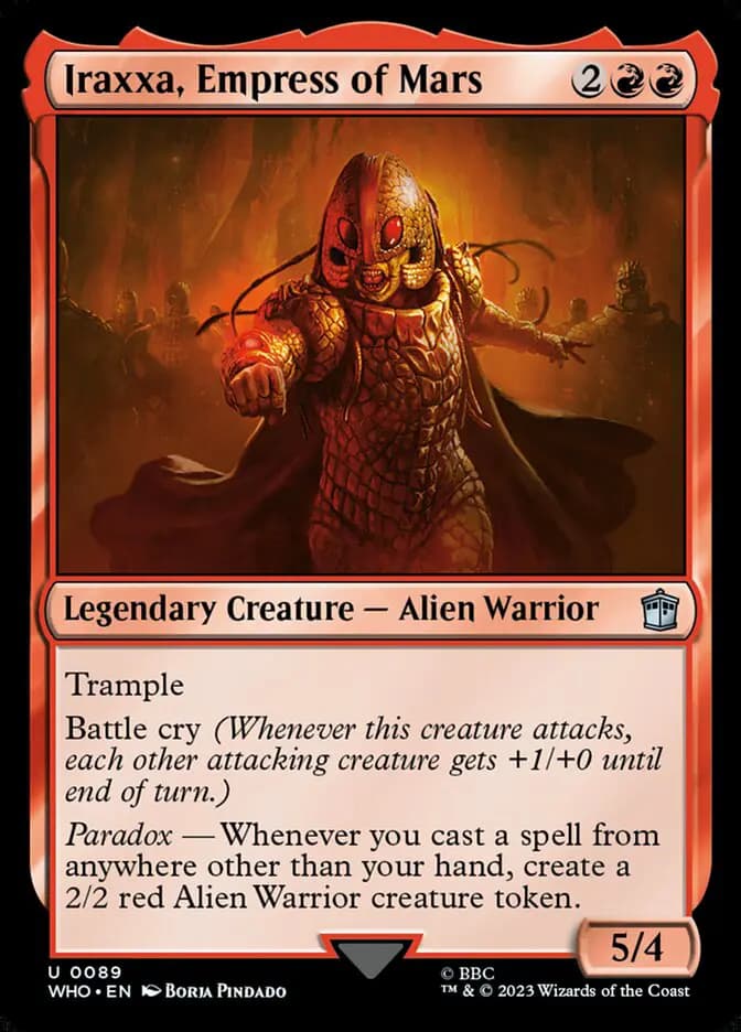 Card image of Iraxxa, Empress of Mars