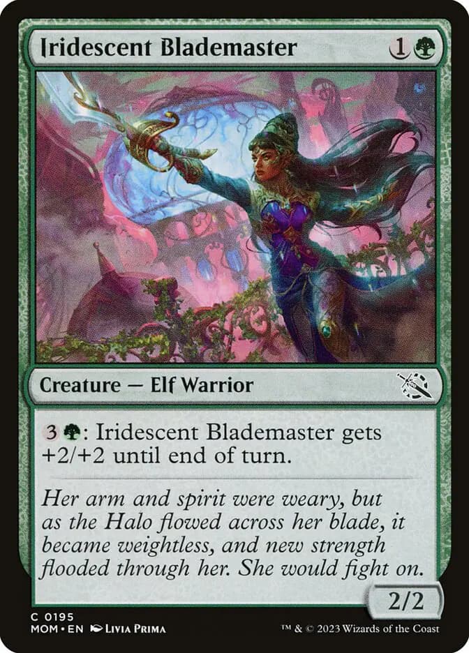 Card image of Iridescent Blademaster