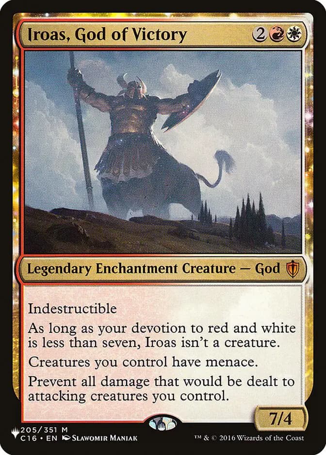 Card image of Iroas, God of Victory