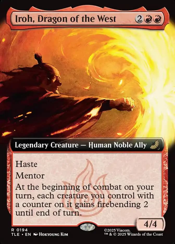 Card image of Iroh, Dragon of the West