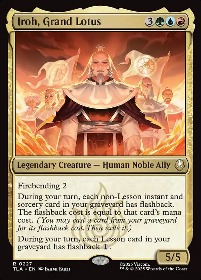 Card image of Iroh, Grand Lotus