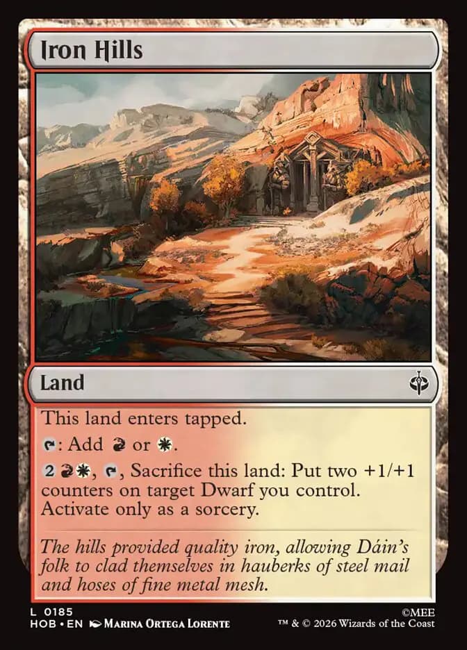 Card image of Iron Hills