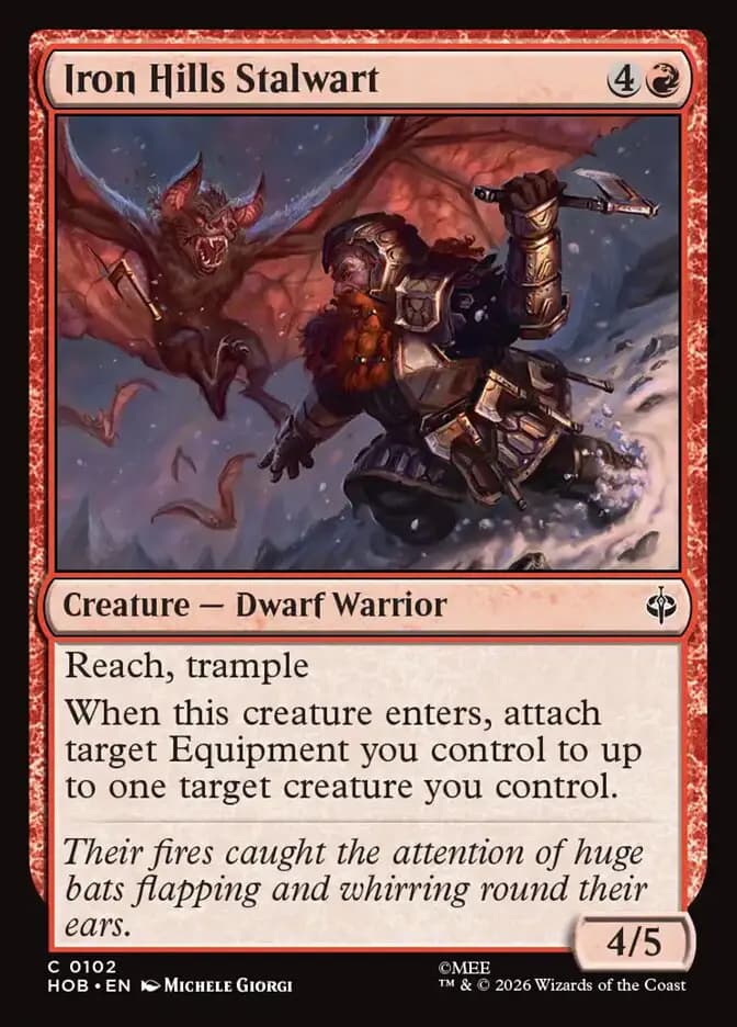 Card image of Iron Hills Stalwart
