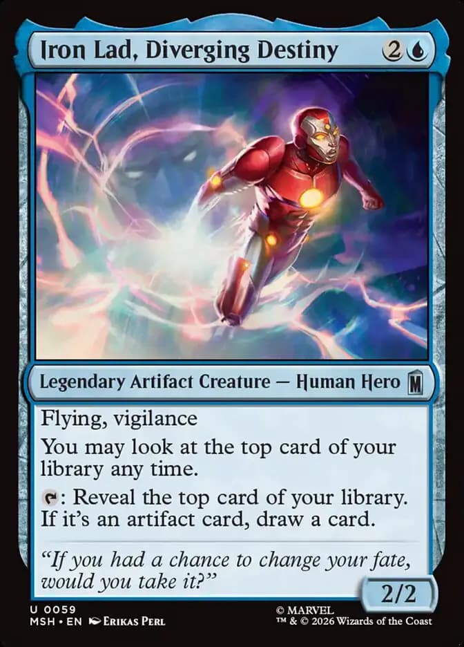 Card image of Iron Lad, Diverging Destiny