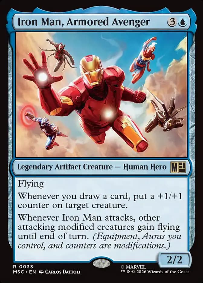 Card image of Iron Man, Armored Avenger