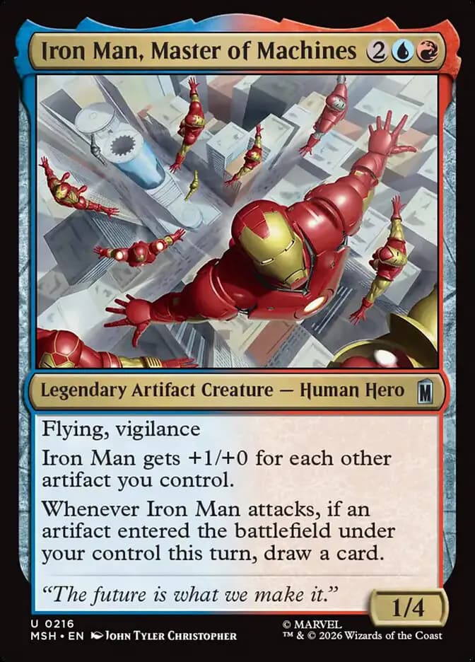Card image of Iron Man, Master of Machines