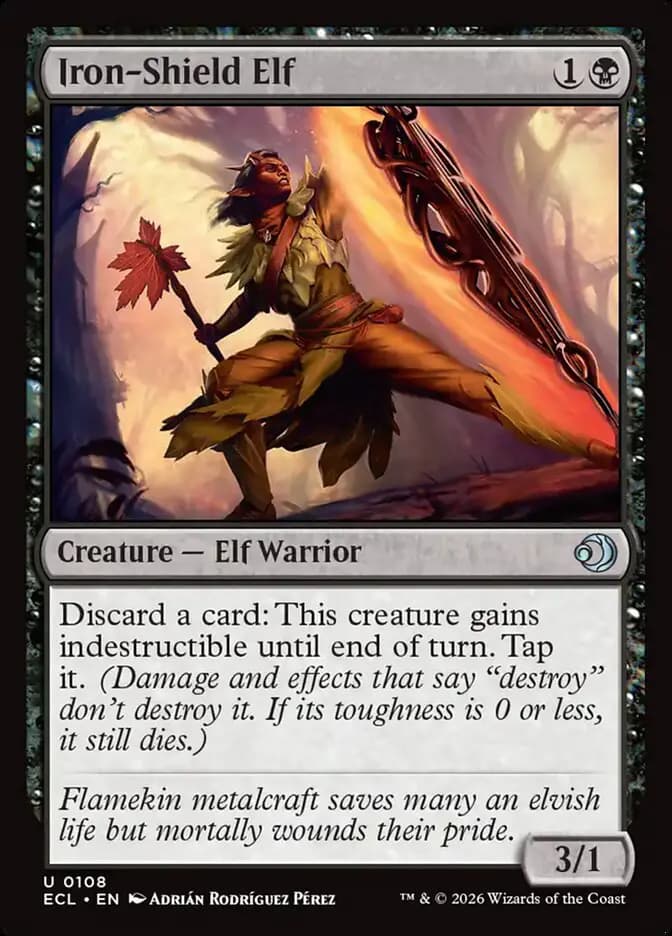 Card image of Iron-Shield Elf