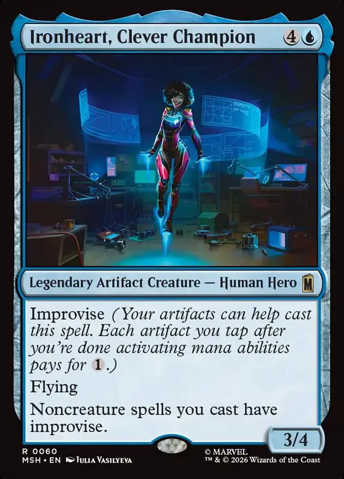Card image of Ironheart, Clever Champion