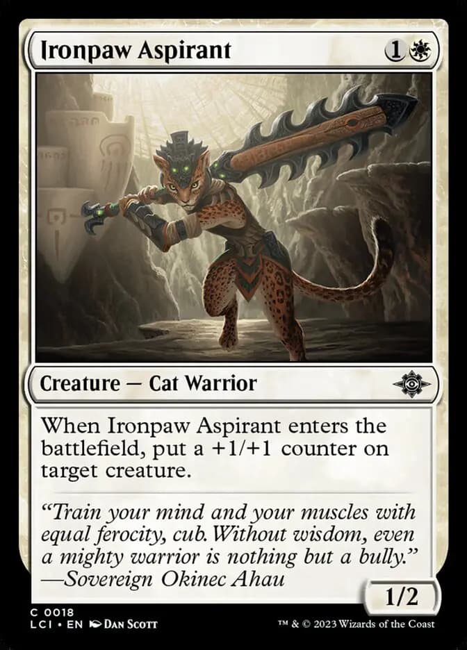 Card image of Ironpaw Aspirant