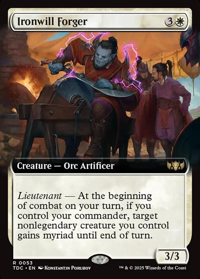 Card image of Ironwill Forger
