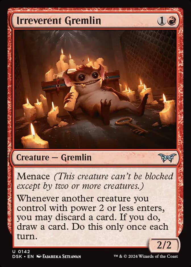 Card image of Irreverent Gremlin