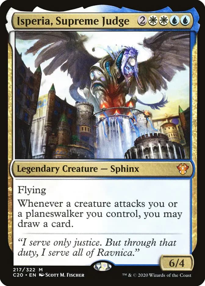 Card image of Isperia, Supreme Judge