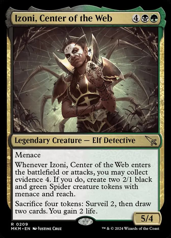 Card image of Izoni, Center of the Web