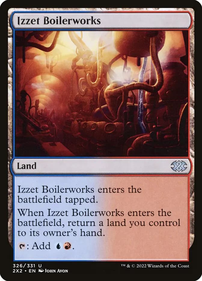 Card image of Izzet Boilerworks