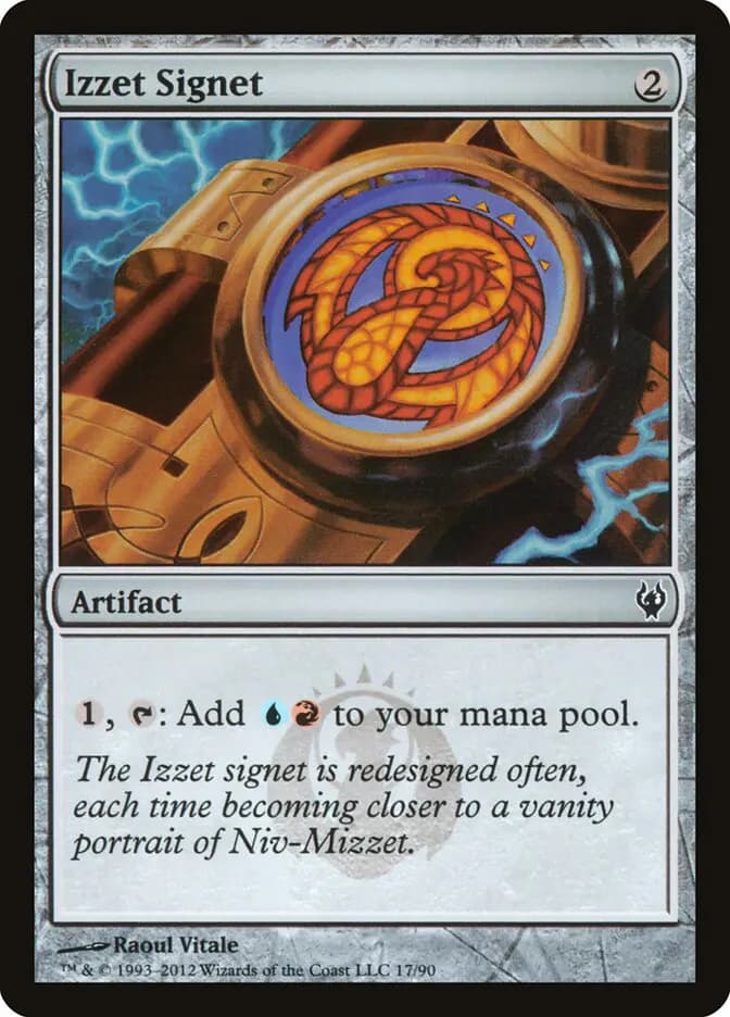 Card image of Izzet Signet