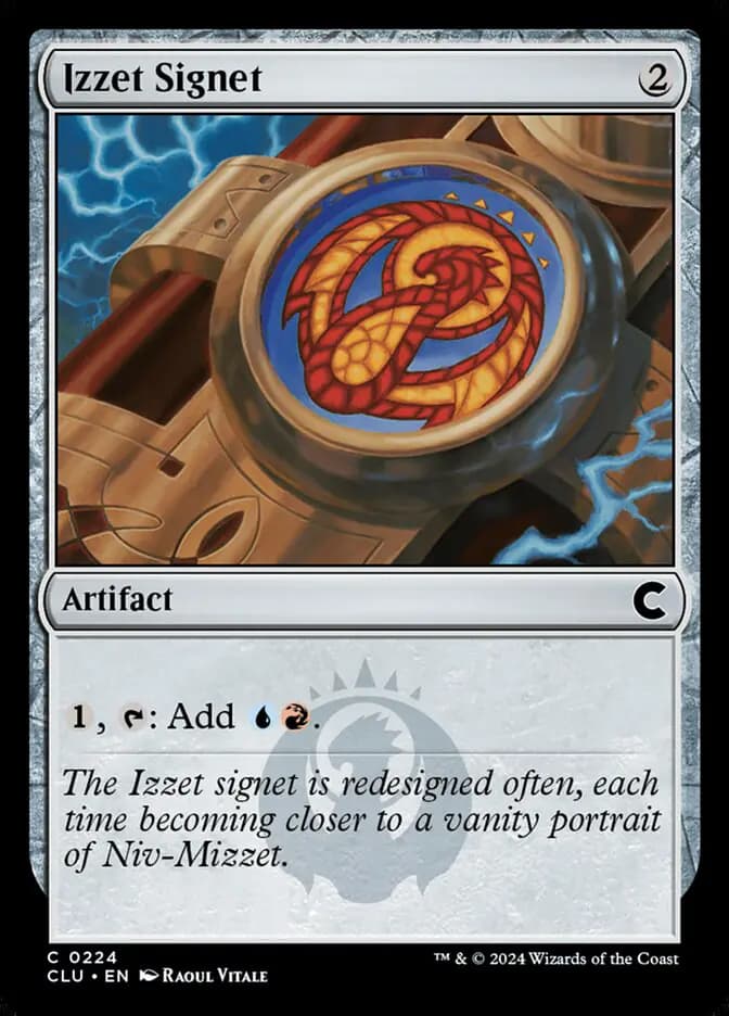 Card image of Izzet Signet