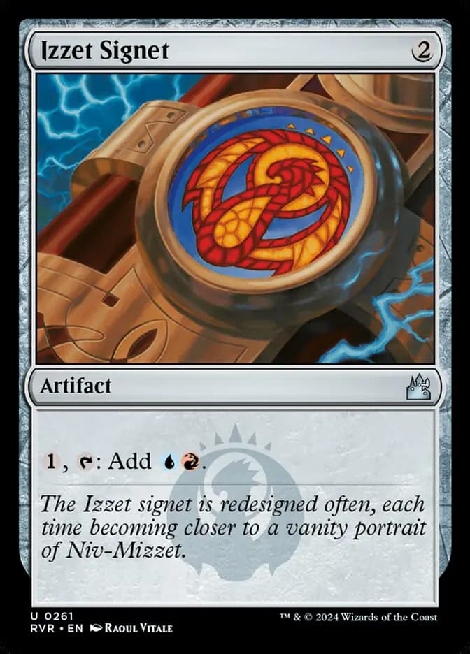 Card image of Izzet Signet