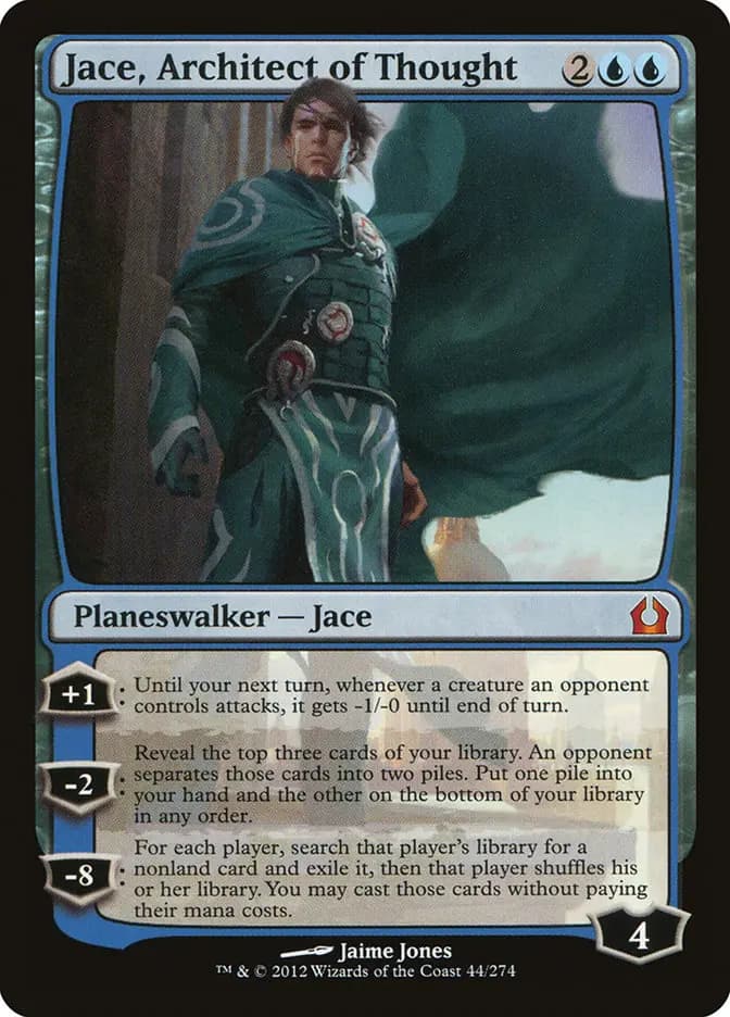 Card image of Jace, Architect of Thought