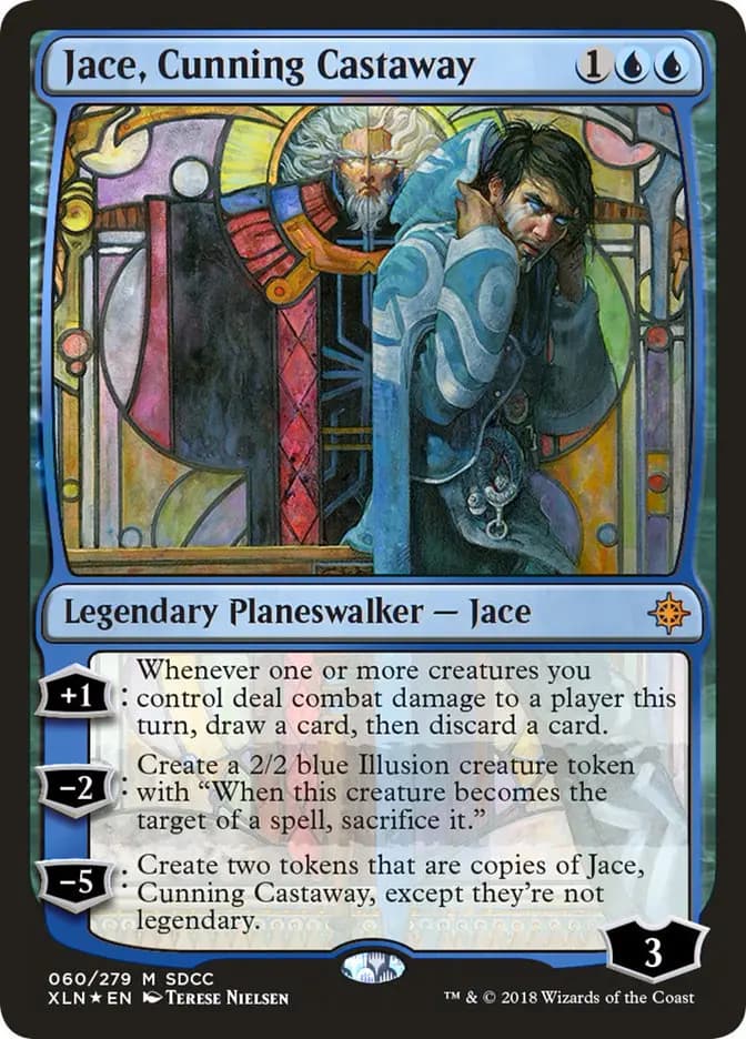 Card image of Jace, Cunning Castaway