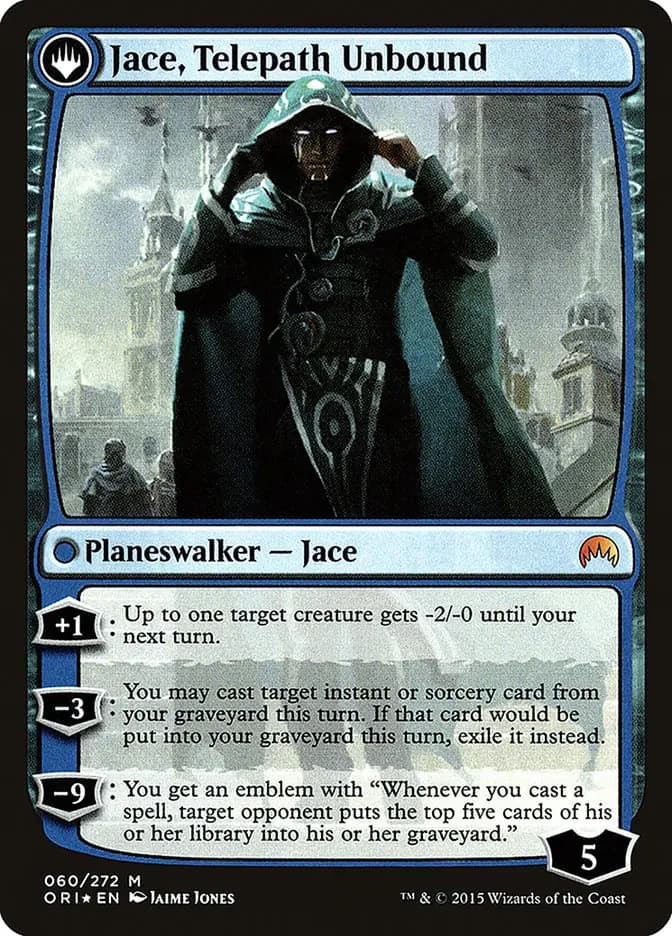 Card image of Jace, Vryn's Prodigy / Jace, Telepath Unbound
