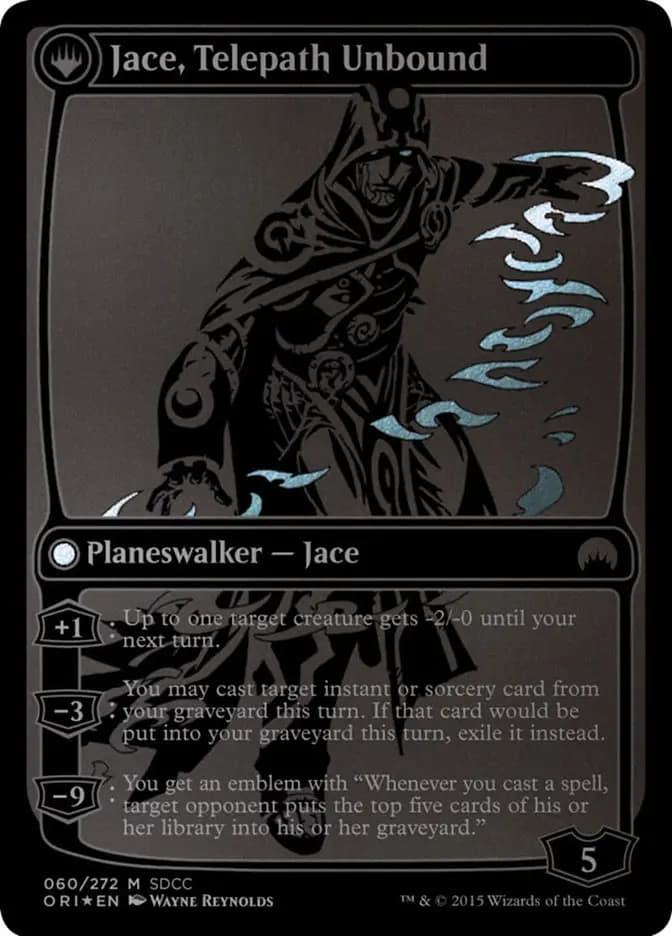 Card image of Jace, Vryn's Prodigy / Jace, Telepath Unbound