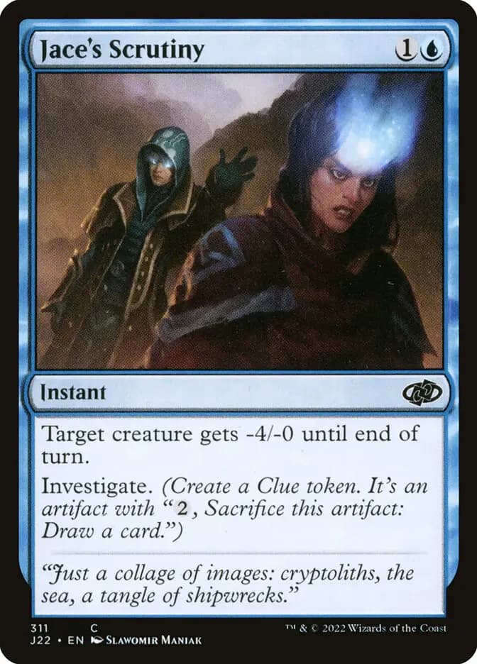 Card image of Jace's Scrutiny