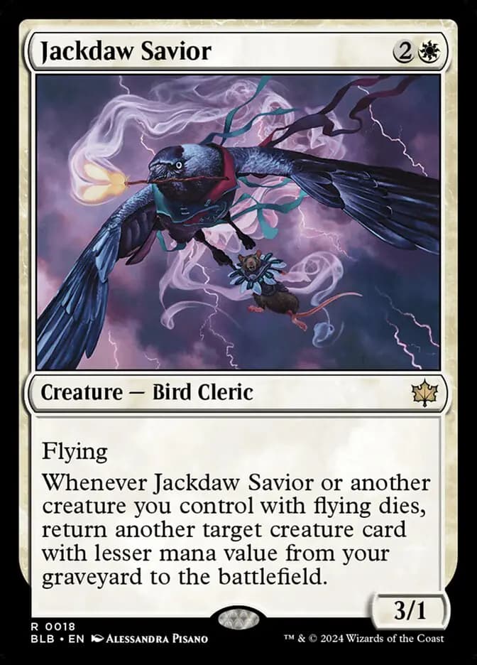 Card image of Jackdaw Savior