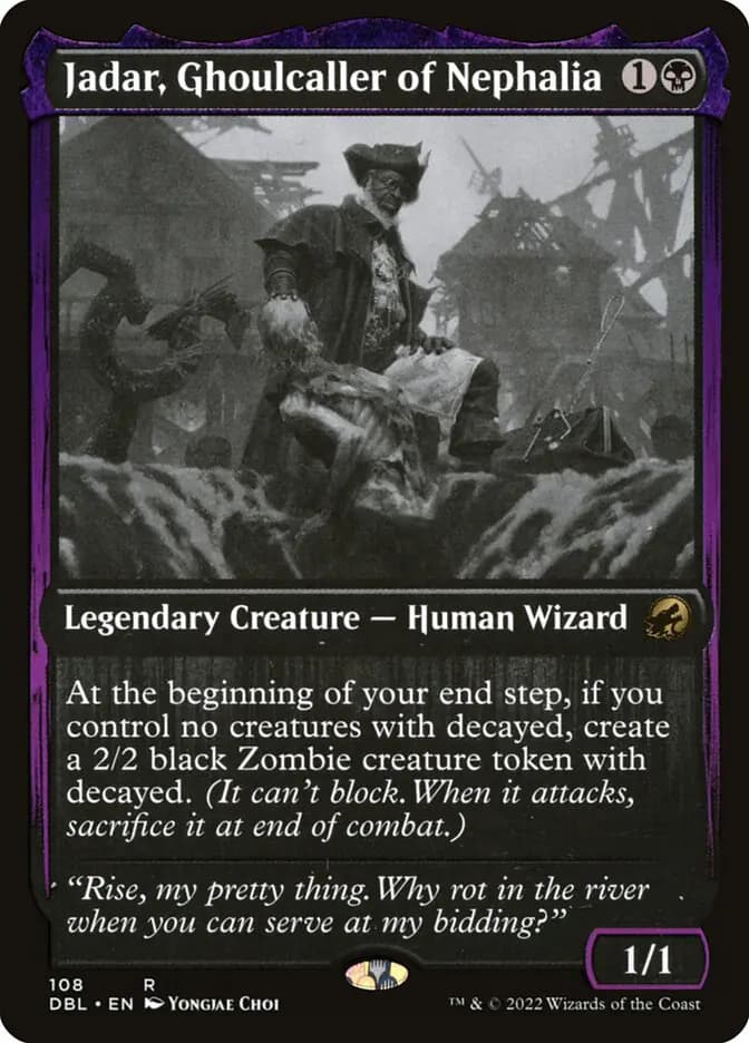 Card image of Jadar, Ghoulcaller of Nephalia