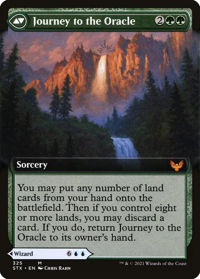 Card image of Jadzi, Oracle of Arcavios / Journey to the Oracle