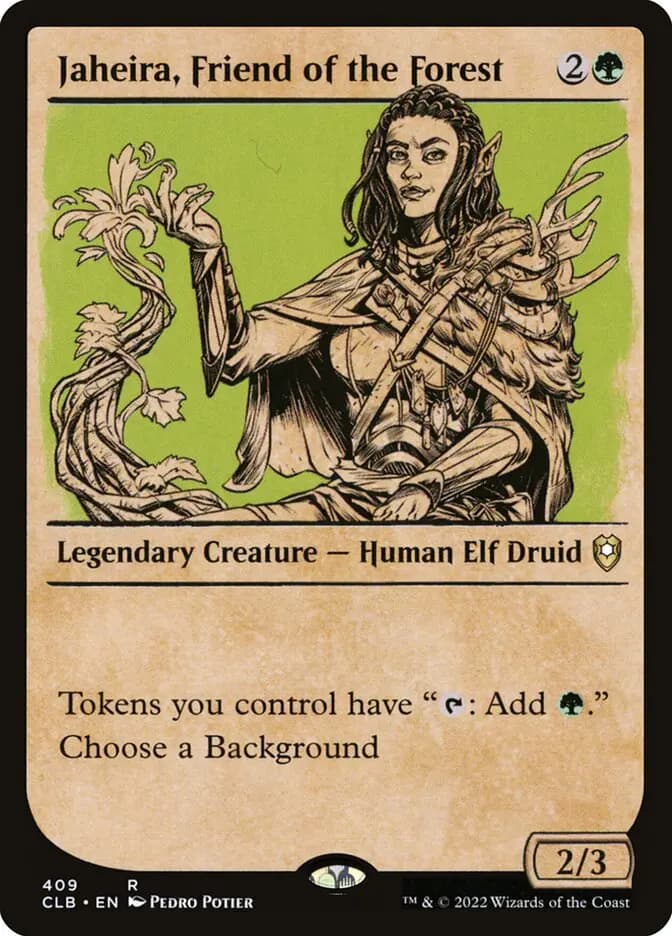 Card image of Jaheira, Friend of the Forest